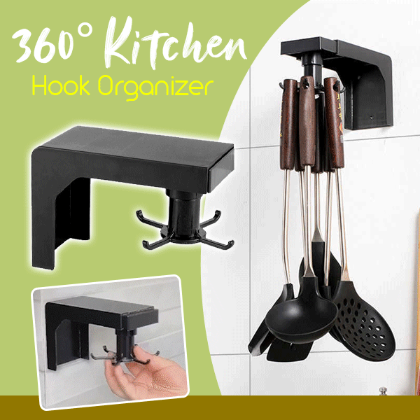 360° Kitchen Hook Organizer