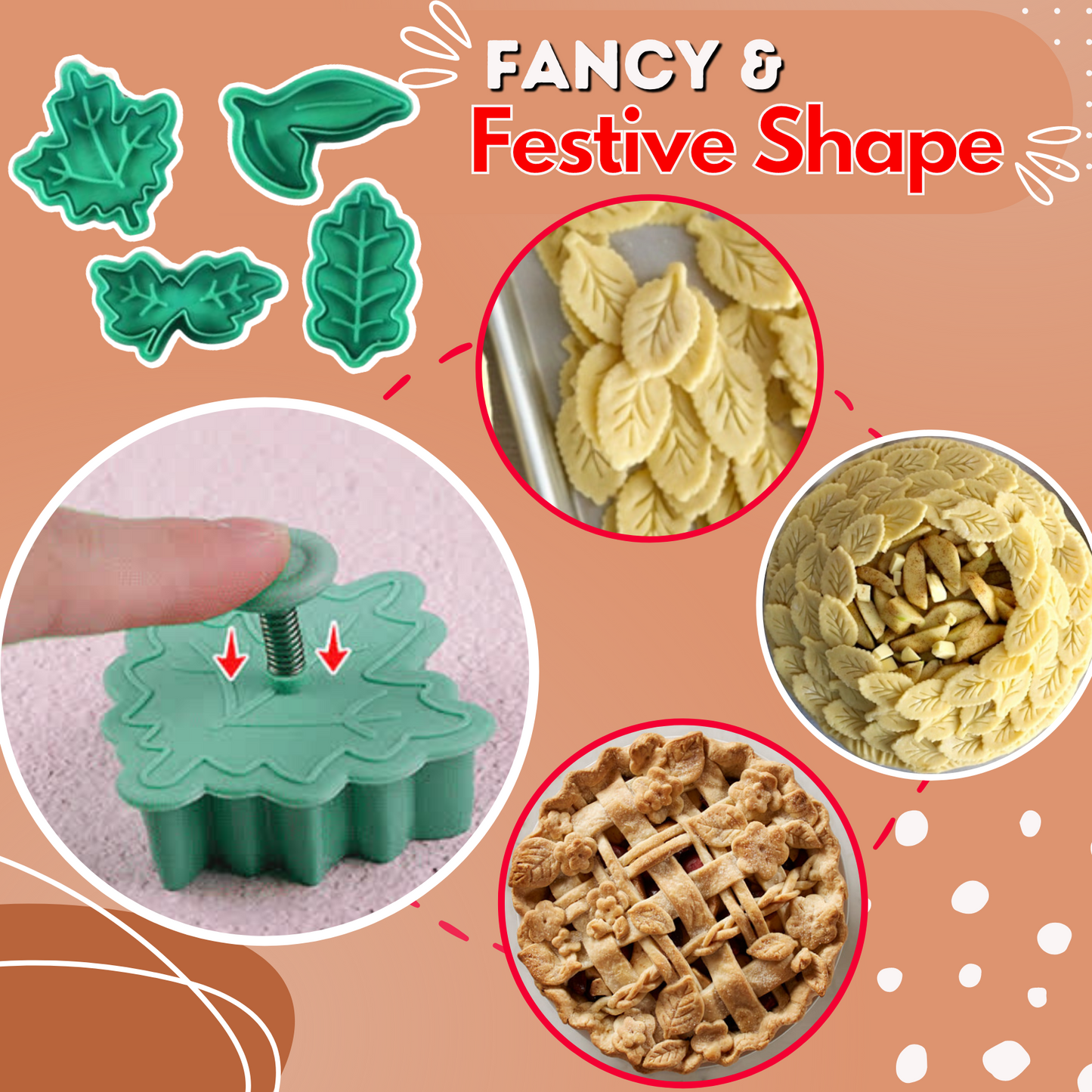 Pie Crust Wheel Cutter & Decorator