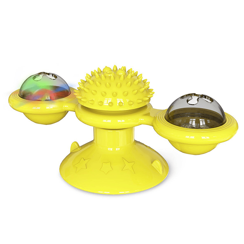 Multifunctional Windmill Cat Toy