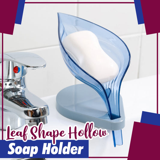 Leaf Shape Hollow Soap Holder