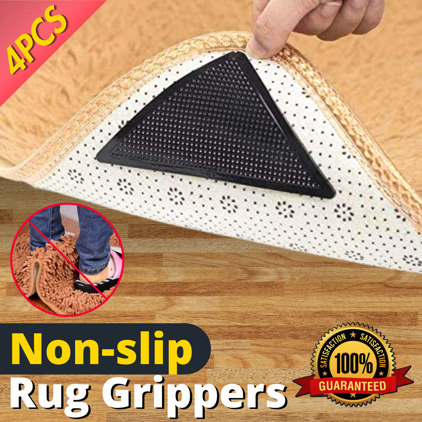 Non-slip Carpet Grippers