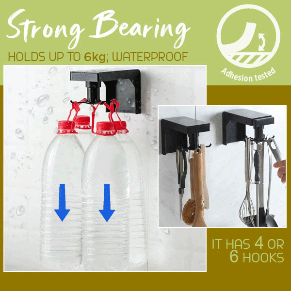 360° Kitchen Hook Organizer
