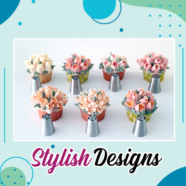 Cake Decor Piping Tips