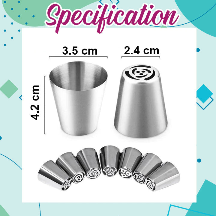 Cake Decor Piping Tips