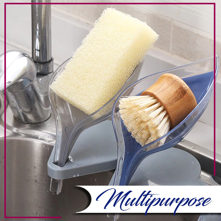 Leaf Shape Hollow Soap Holder