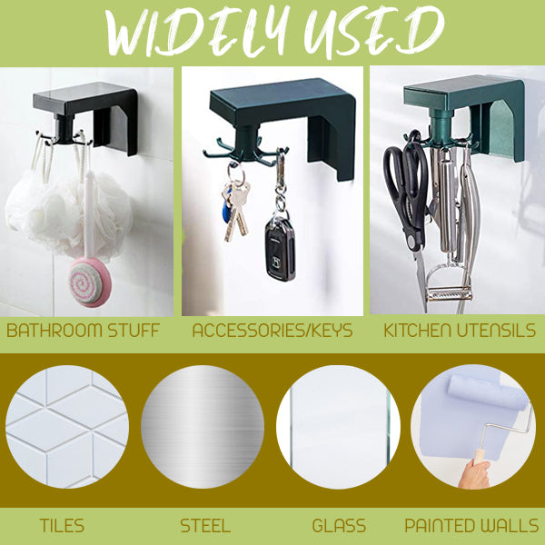 360° Kitchen Hook Organizer
