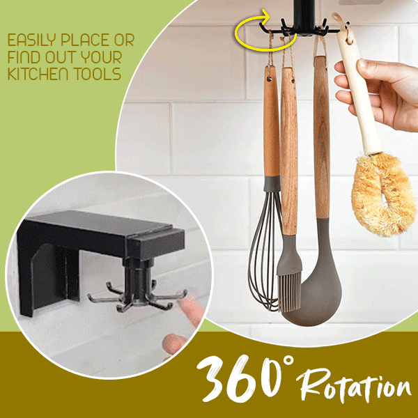 360° Kitchen Hook Organizer