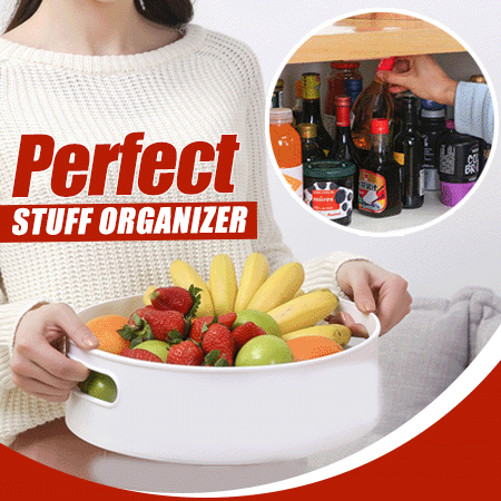 Rotatable Kitchen Storage Tray