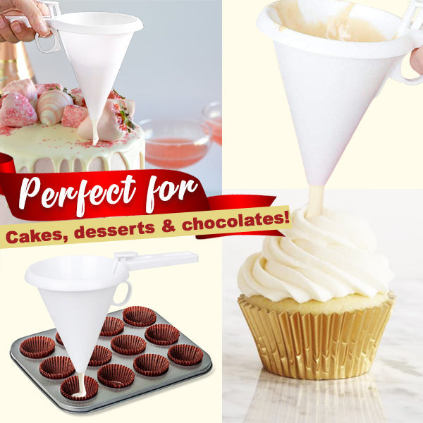 Handheld Cake Batter Funnel