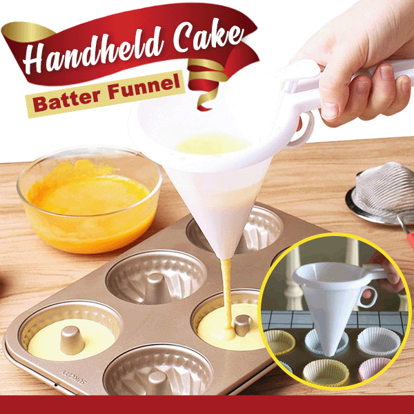 Handheld Cake Batter Funnel