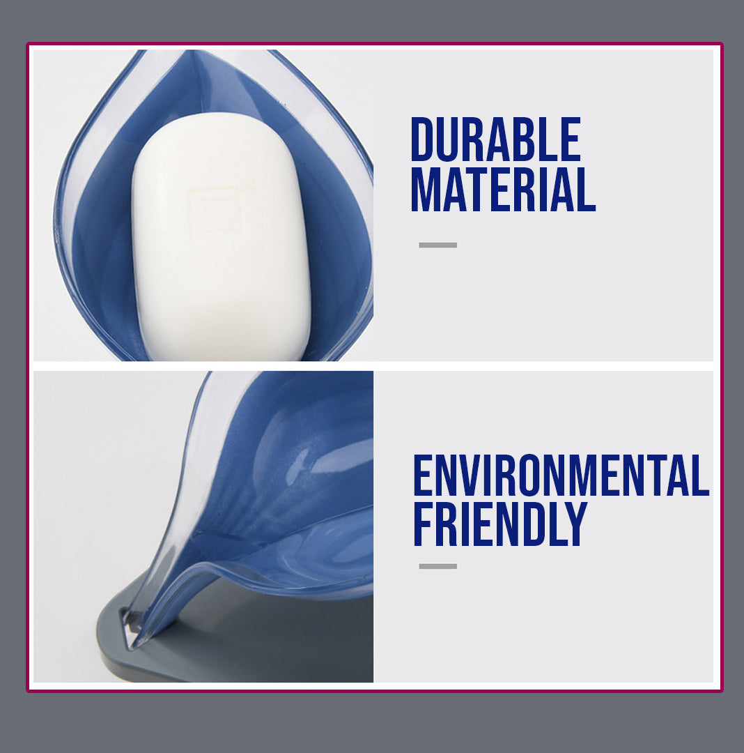 Leaf Shape Hollow Soap Holder