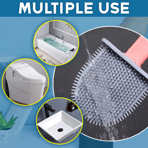 Silicone Toilet Brush and Holder Set
