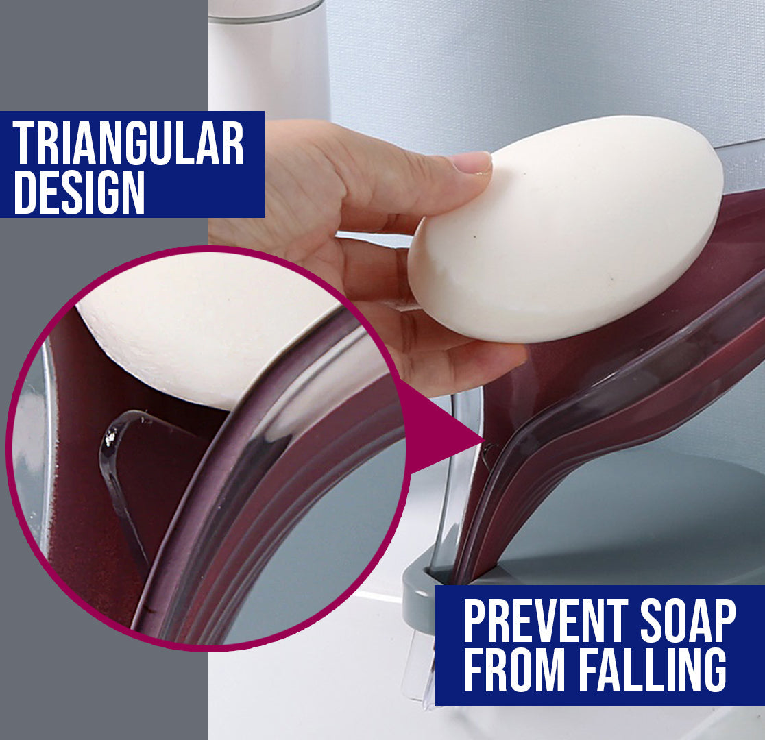 Leaf Shape Hollow Soap Holder