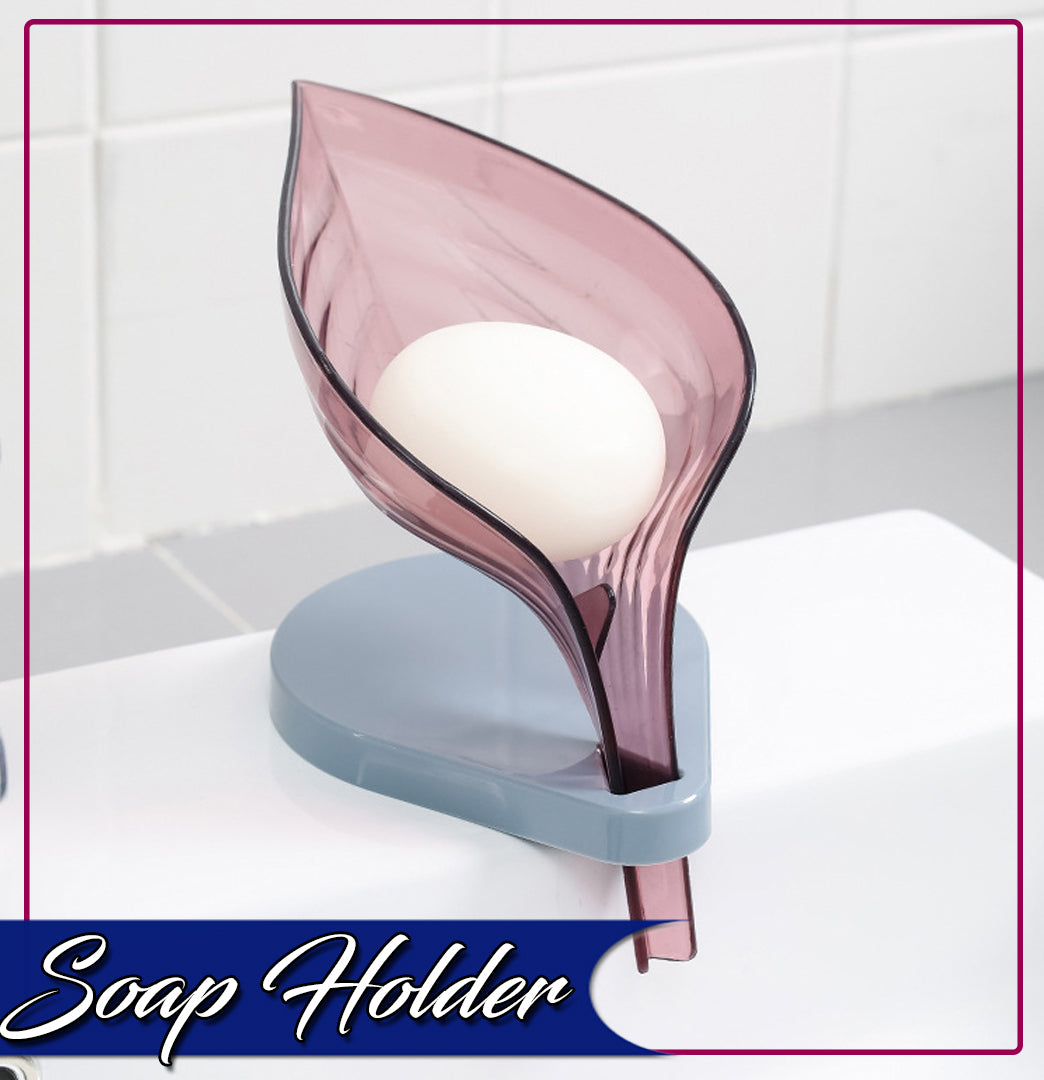 Leaf Shape Hollow Soap Holder