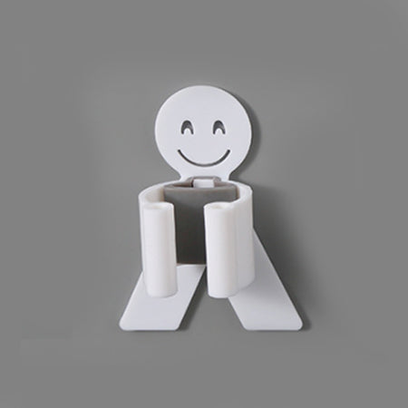 Smiley-face Mop Hook Holder