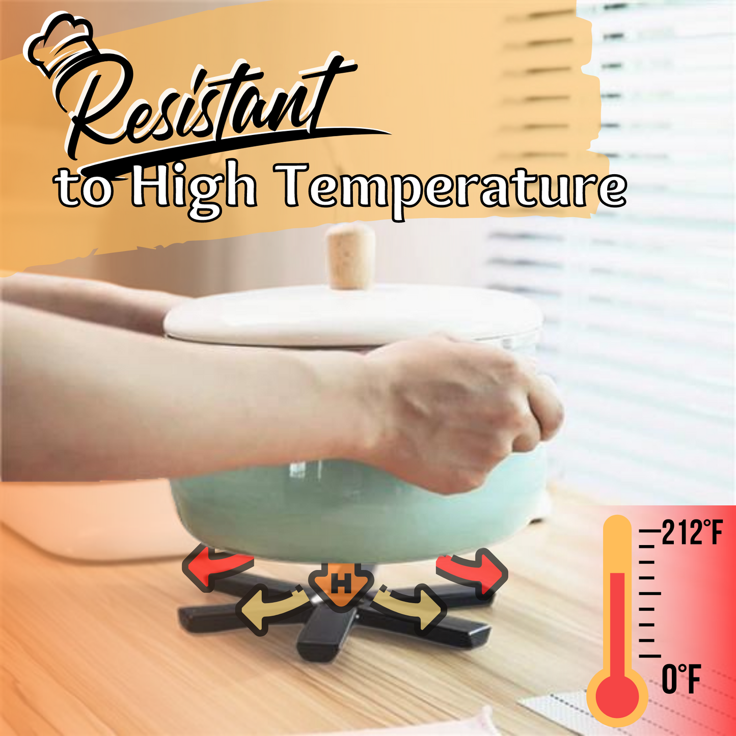 Foldable Kitchen Anti-Heat Mat